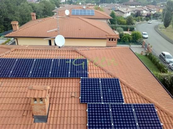 Fotovoltaico Sunpower Con Sistema D accumulo A Piacenza