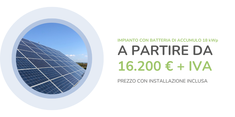 impianto fotovoltaico 18 kw