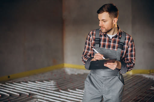 addetto ai lavori di ristrutturazione